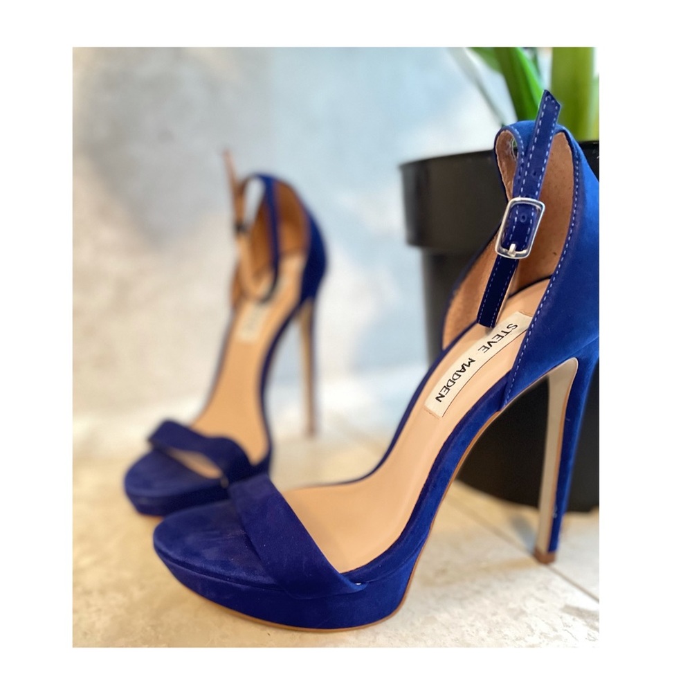 Blue Steve Madden Heels